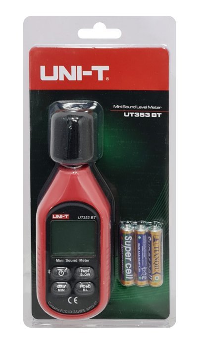 UNI-T ψηφιακό ντεσιμπελόμετρο UT353BT, 30-130dB, Bluetooth - Image 3