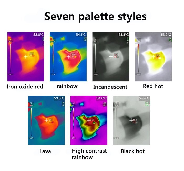 UNI-T συσκευή θερμικής απεικόνισης UTi120M για smartphone, έως 400 °C - Image 3