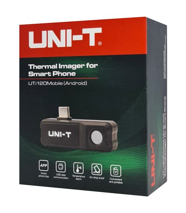 UNI-T συσκευή θερμικής απεικόνισης UTi120M για smartphone, έως 400 °C - Image 5