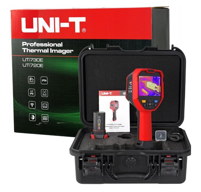 UNI-T συσκευή θερμικής απεικόνισης i720E, Wi-Fi, -20 έως 550 °C, IP54 - Image 5