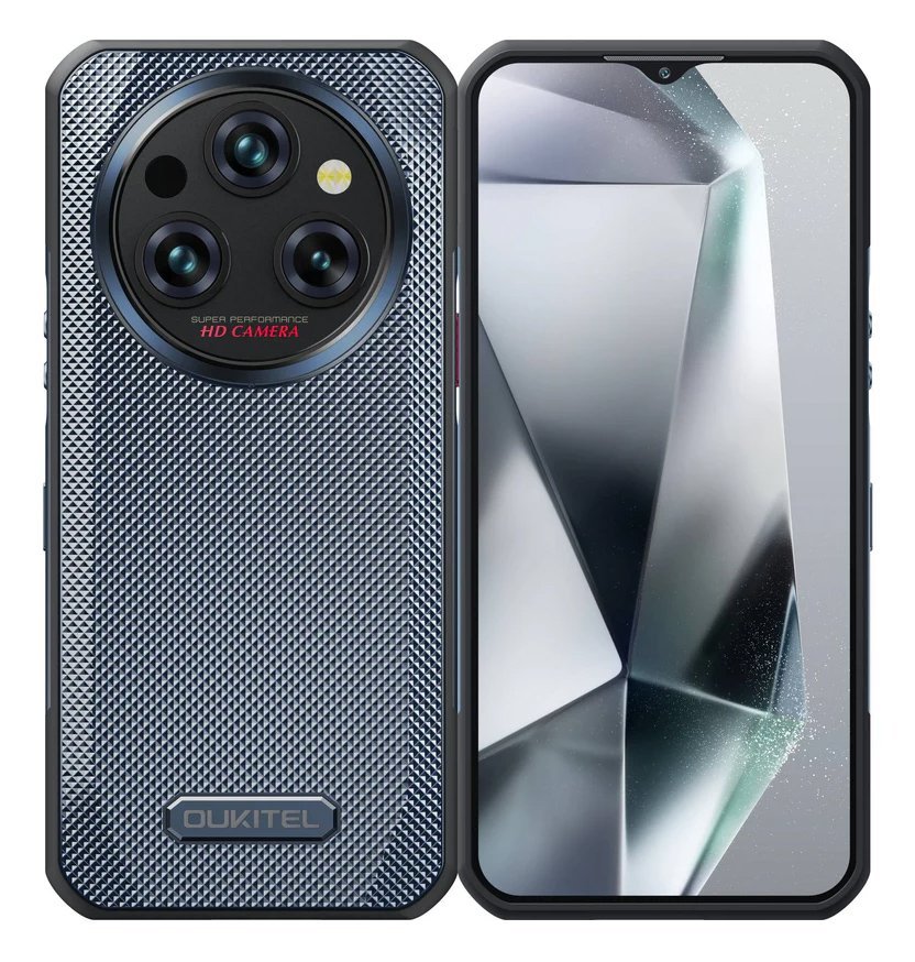 OUKITEL smartphone WP35, 6.6", 8/256GB, 5G, 11000mAh, IP68/IP69K, γκρι