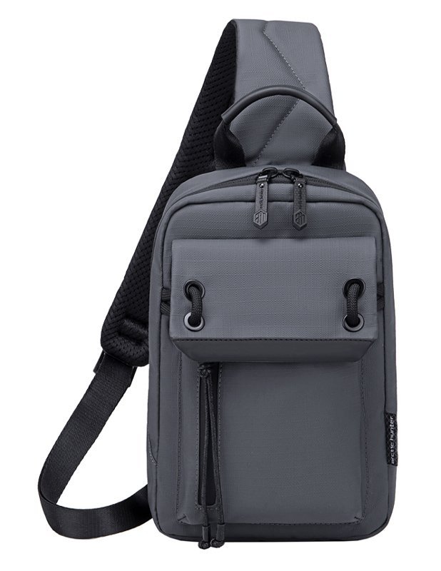 ARCTIC HUNTER τσάντα Crossbody XB00526 με θήκη tablet, 3L, γκρι