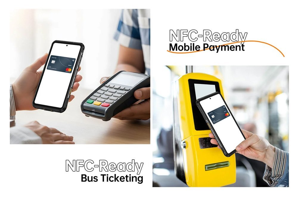 RUGONE smartphone Xever 7 Pro με θερμική εικόνα, 6.67", 12/512GB, 5G, 5550mAh, IP68/IP69K/MIL-STD-810H, μαύρο - Image 15