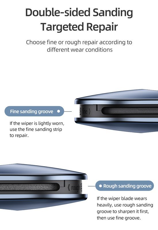 USAMS επισκευαστής μάκτρων υαλοκαθαριστήρων αυτοκινήτου US-ZB246, γκρι - Image 3