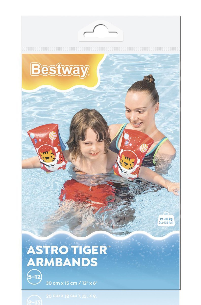 BESTWAY μπρατσάκια , 30x15cm, 5-12 ετών, Astro Tiger - Image 5