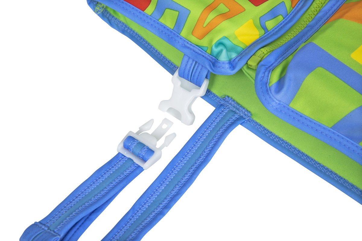 BESTWAY παιδικό γιλέκο κολύμβησης , M/L, 3-6 ετών, 50+UPF, πράσινο - Image 5