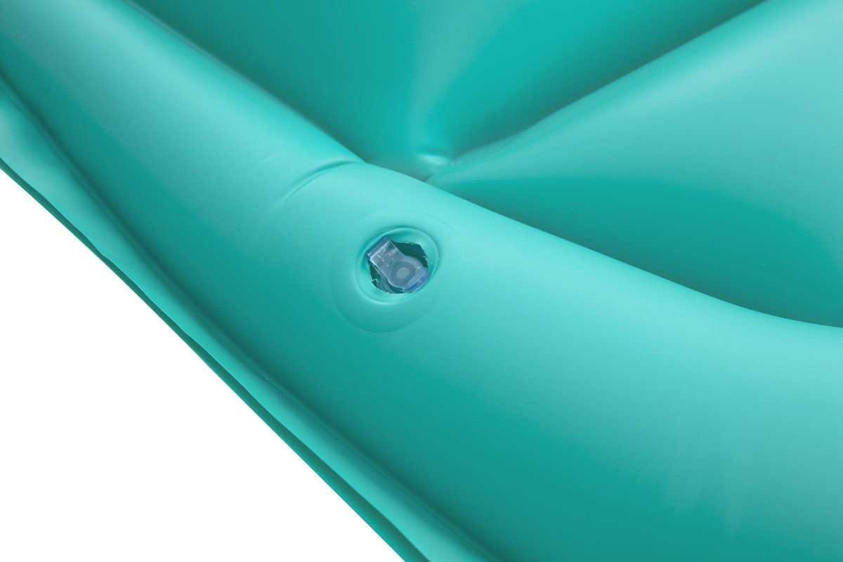 BESTWAY φουσκωτό στρώμα θαλάσσης με μαξιλάρι, 183x69cm, πράσινο - Image 4