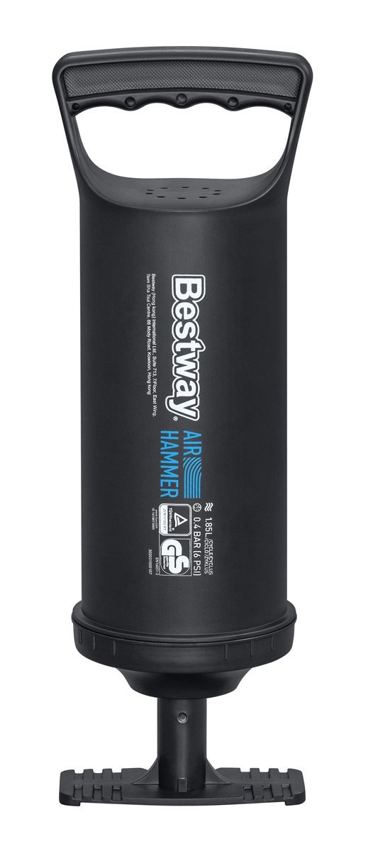 BESTWAY τρόμπα χειρός , 1.85lt, 6PSI, μαύρη - Image 13