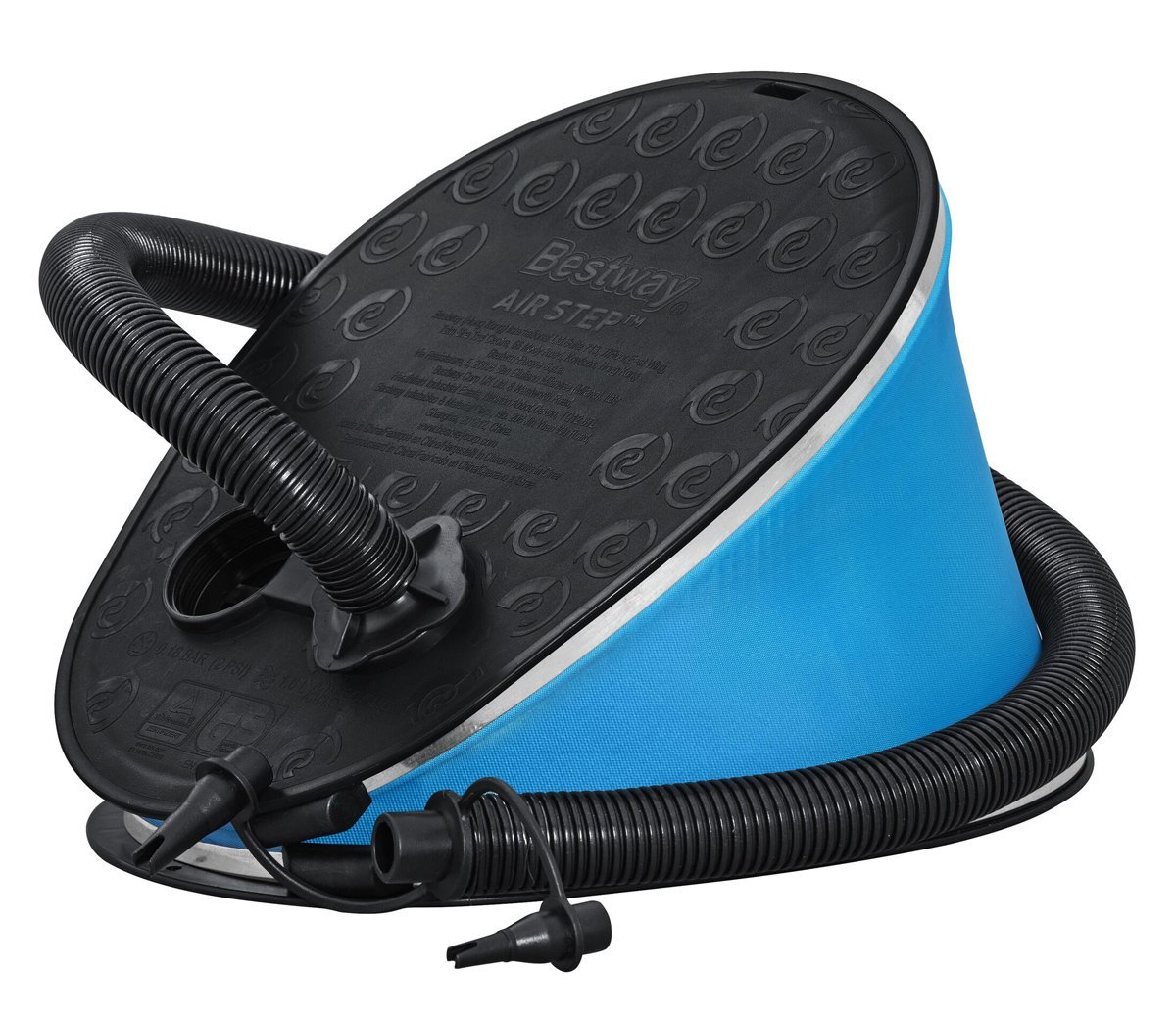 BESTWAY τρόμπα ποδιού , 1.6lt, 2PSI, μαύρη/μπλε - Image 2