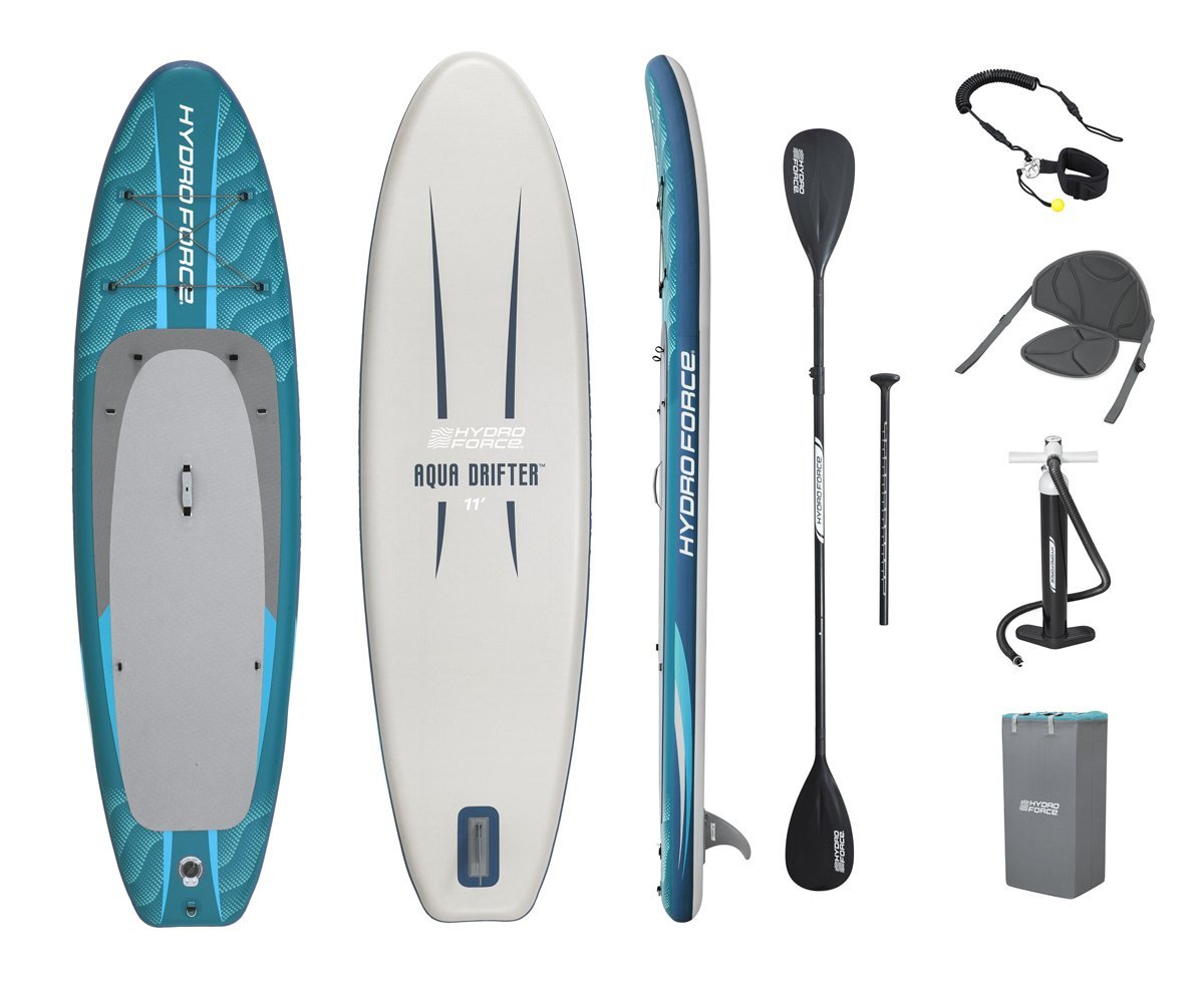 BESTWAY φουσκωτή σανίδα SUP/kayak Oceana με αποσπώμενο κάθισμα, 335x91.5x15cm, μπλε