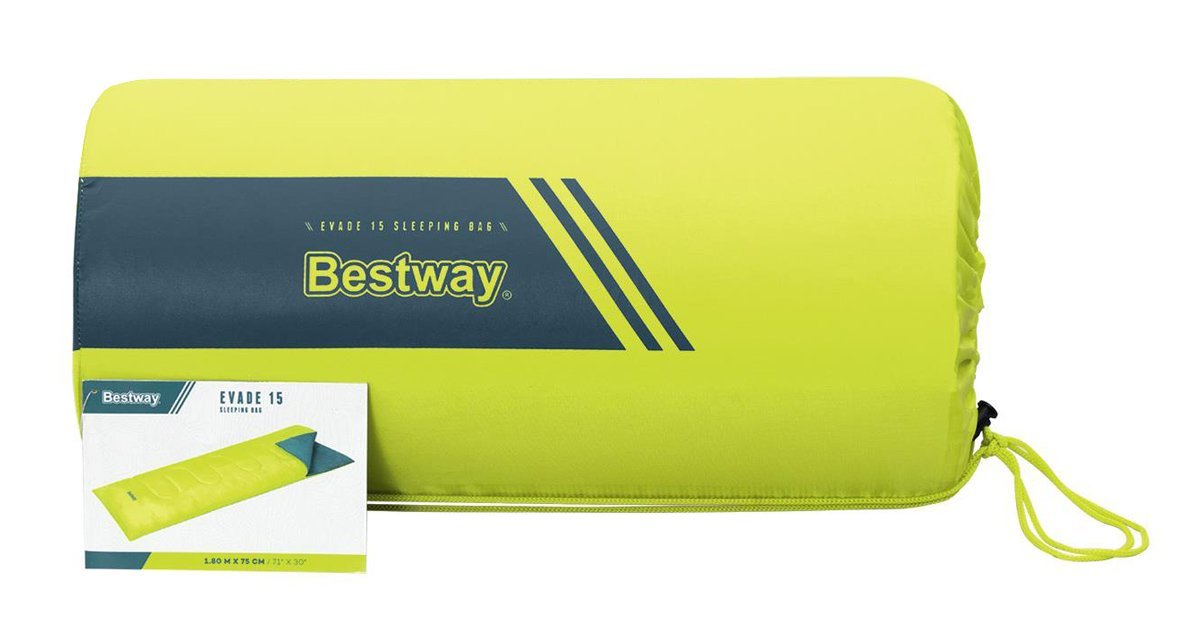 sleeping bag, mono, 180x75cm, lime Sleeping bag 4