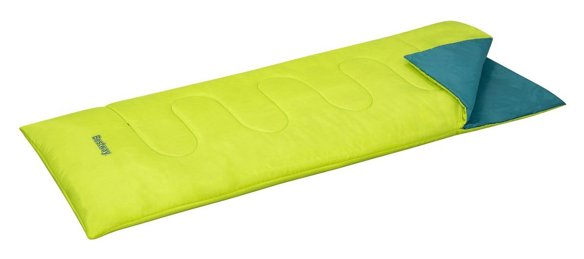 BESTWAY sleeping bag , μονό, 180x75cm, lime
