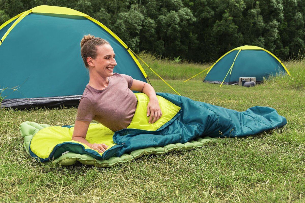 BESTWAY sleeping bag , μονό, 220x75cm, πετρόλ - Image 2