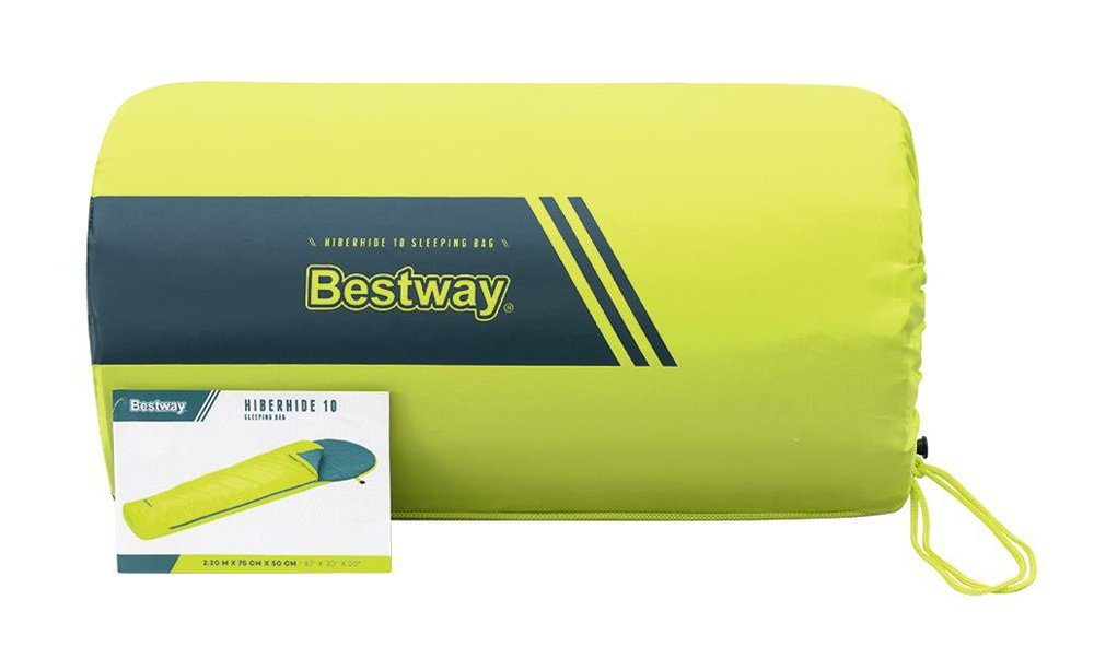 sleeping bag, mono, 220x75cm, lime Sleeping bag 6