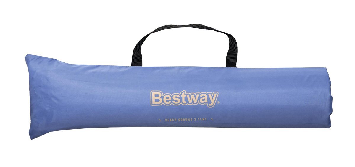 BESTWAY σκίαστρο παραλίας , 2 ατόμων, 200x120x95cm, μπλε/καφέ - Image 10