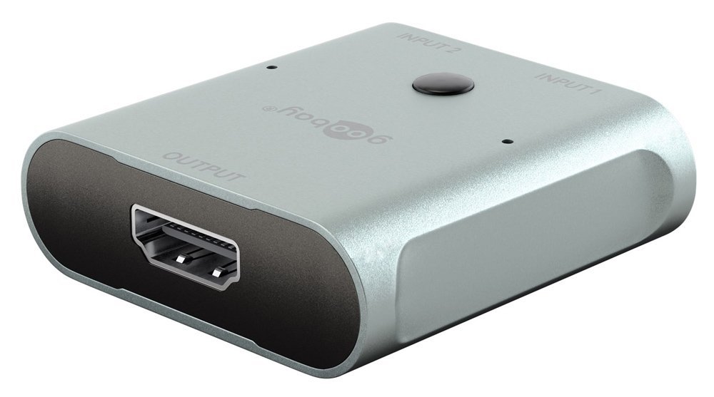GOOBAY HDMI switch , 2 σε 1, 8K/60Hz, γκρι - Image 3