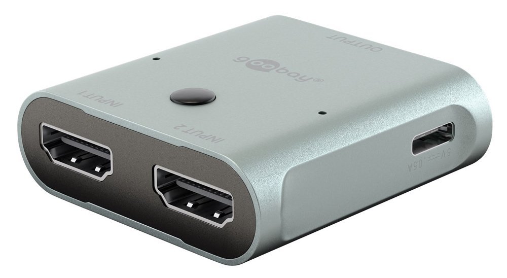 GOOBAY HDMI switch , 2 σε 1, 8K/60Hz, γκρι - Image 11