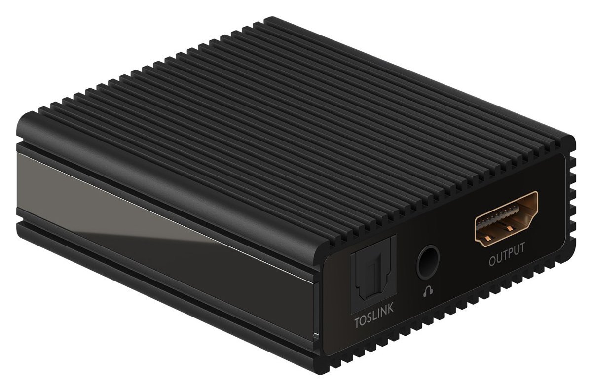 GOOBAY HDMI audio extractor , 4K/30Hz, μαύρο
