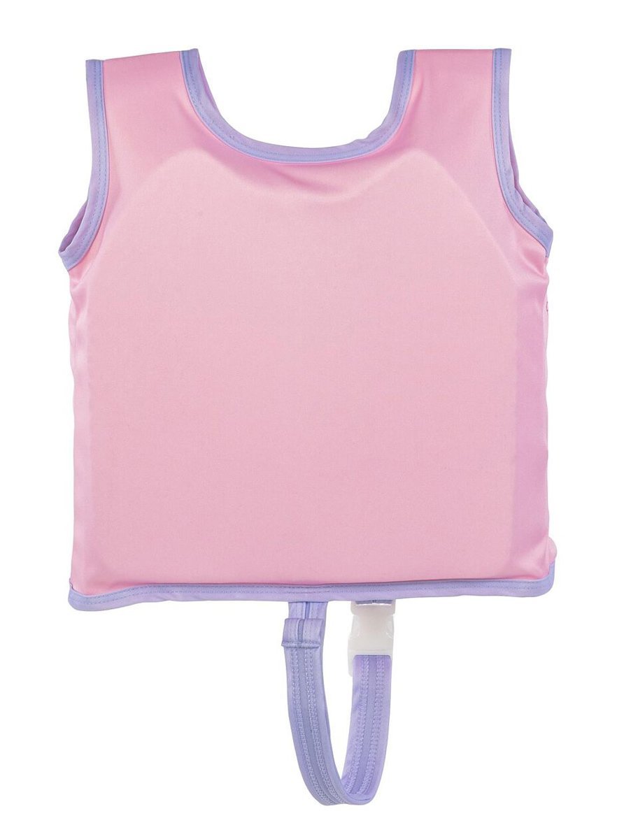 BESTWAY παιδικό γιλέκο κολύμβησης , S/M, 1-3 ετών, 50+UPF, Minnie/ροζ - Image 6