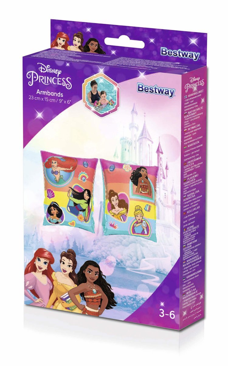 BESTWAY μπρατσάκια , 23x15cm, 3-6 ετών, Disney Princess - Image 6
