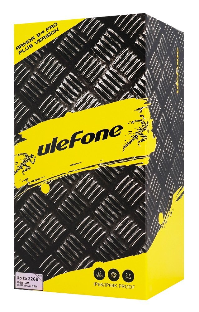 ULEFONE smartphone rmor 34 Pro Plus με βιντεοπροβολέα, 6.95", 5G, 16/512GB, 25500mh, IP68/IP69K/MIL-STD-810H, μαύρο - Image 6