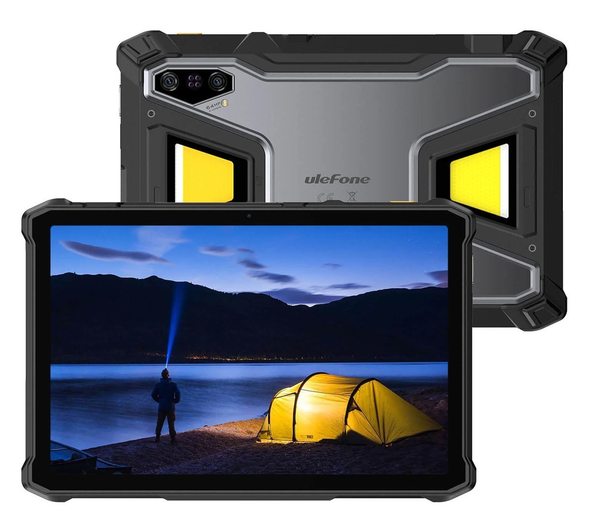 ULEFONE tablet rmor Pad 5 Pro, 11", 12GB/512GB, 24200mh, IP68/IP69K/MIL-STD-810H, 5G, μαύρο