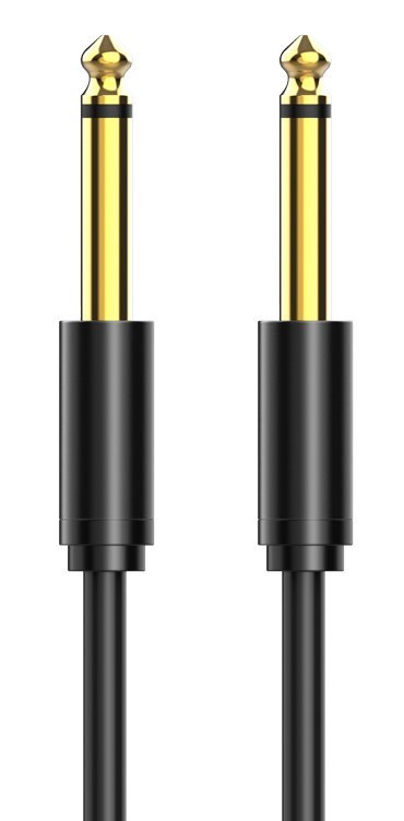 CABLETIME καλώδιο ήχου 6.35mm , 15m, μαύρο