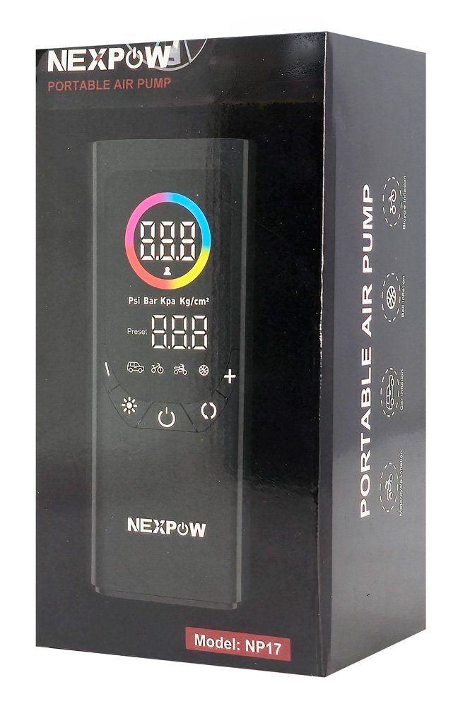 NEXPOW συμπιεστής αέρος αυτοκινήτου NP17, 6000mAh, 150PSI - Image 7