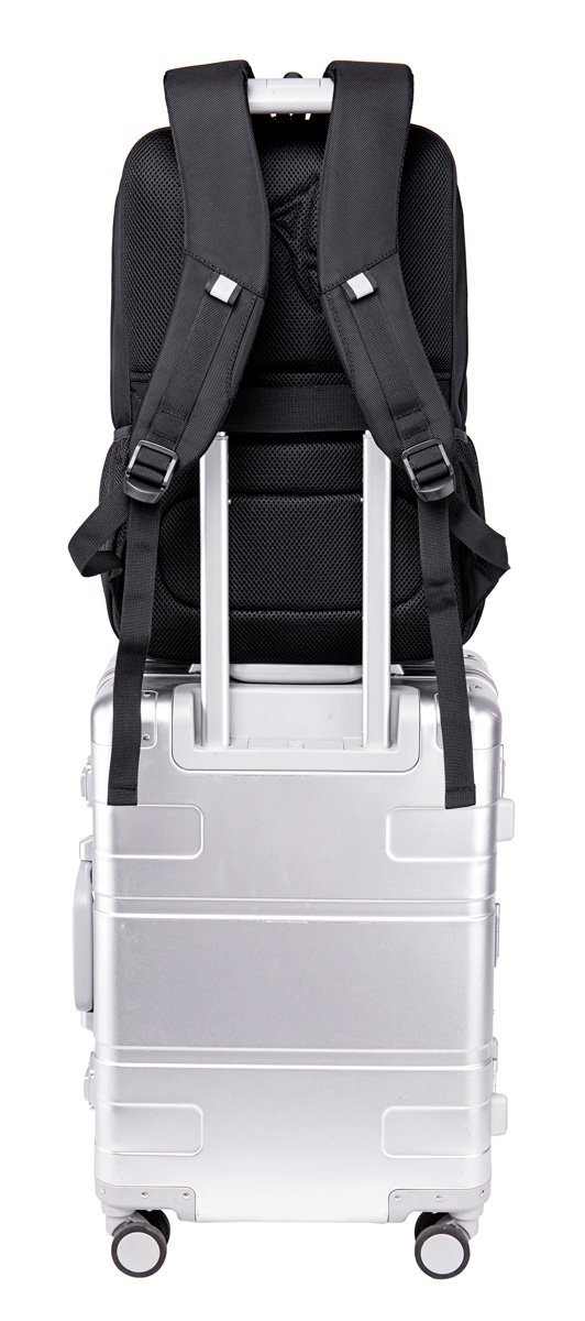 ARCTIC HUNTER τσάντα πλάτης με θήκη laptop 15.6", 20L, μαύρη - Image 6