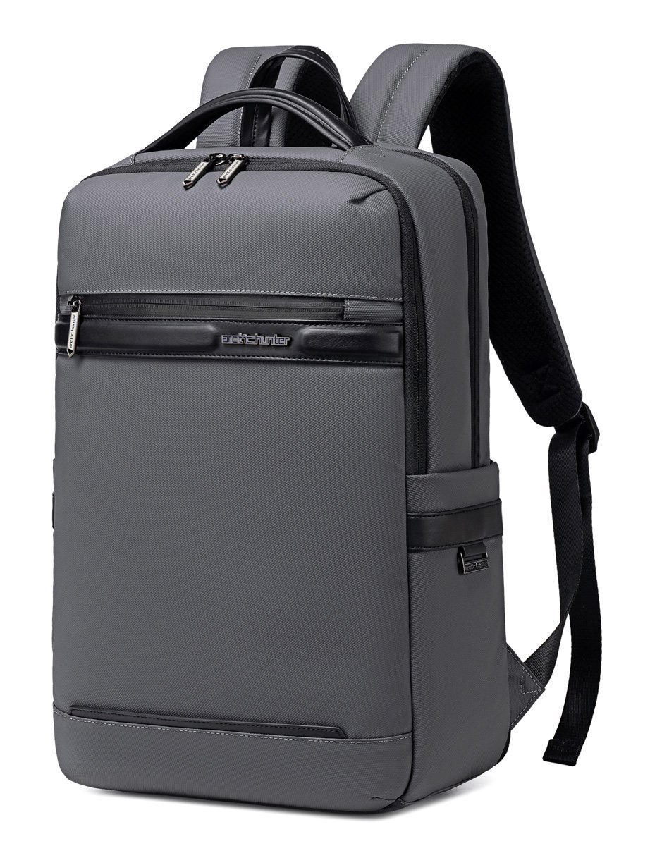 ARCTIC HUNTER τσάντα πλάτης με θήκη laptop 15.6", 14.5L, γκρι