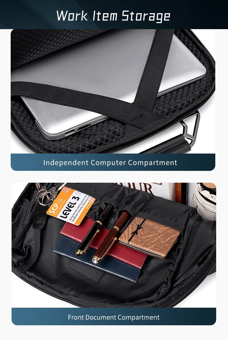 ARCTIC HUNTER τσάντα πλάτης με θήκη laptop 15.6", USB, 20L, μαύρη - Image 4