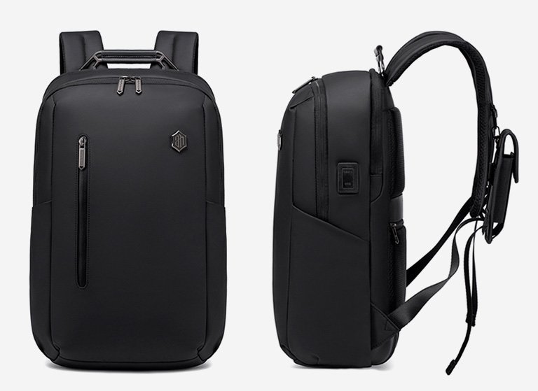ARCTIC HUNTER τσάντα πλάτης με θήκη laptop 15.6", USB, 20L, μαύρη - Image 7
