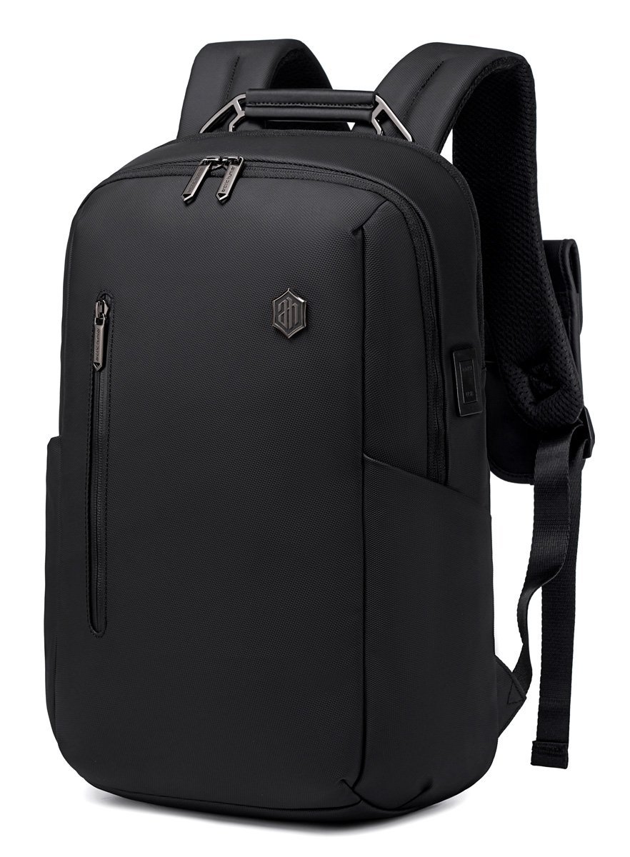 ARCTIC HUNTER τσάντα πλάτης  με θήκη laptop 15.6", USB, 20L, μαύρη