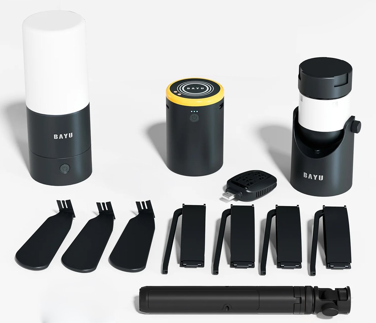 BAYU camping kit με powerbank/ανεμιστήρα/φωτιστικό/συσκευή για κουνούπια ro - Image 6