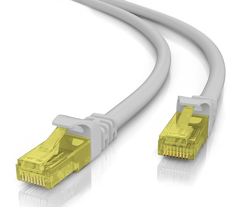POWERTEH καλώδιο δικτύου , at 5e U/UTP, A 26AWG, 1m, γκρι