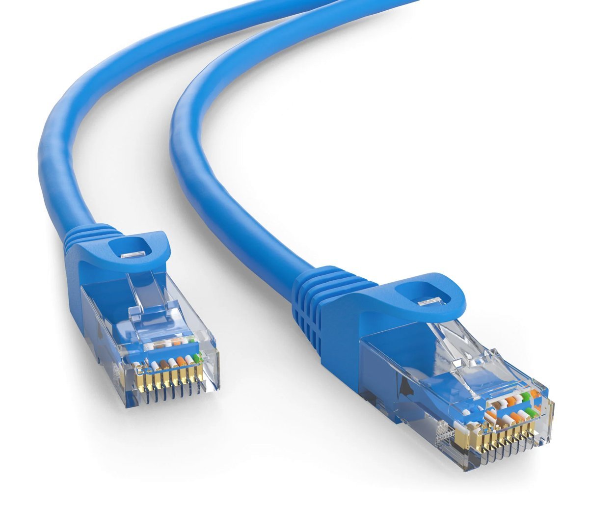 POWERTECH καλώδιο δικτύου , Cat 6 U/UTP, CCA, 250Hz, 1.5m, μπλε