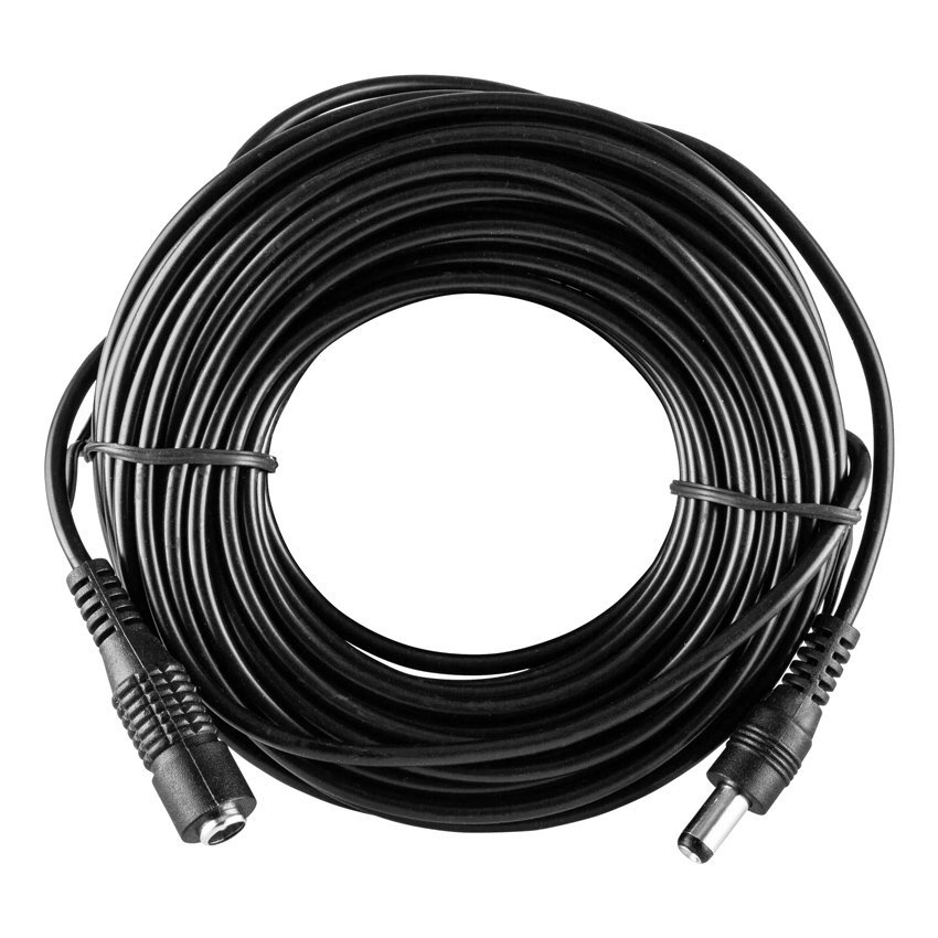 POWERTECH καλώδιο επέκτασης DC , 5.5 x 2.1mm, 10m, μαύρο - Image 3