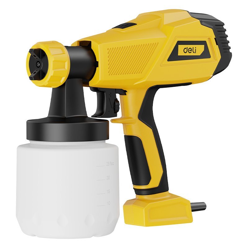 DELI ηλεκτρικό πιστόλι βαφής  με δοχείο 800ml, 450W