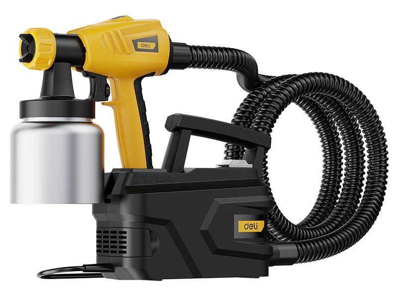 DELI ηλεκτρικό πιστόλι βαφής  με δοχείο 800ml, 500W