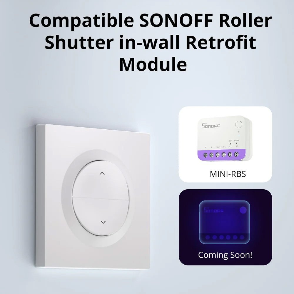 SONOFF θήκη για smart διακόπτη , πλαστική, λευκή - Image 4