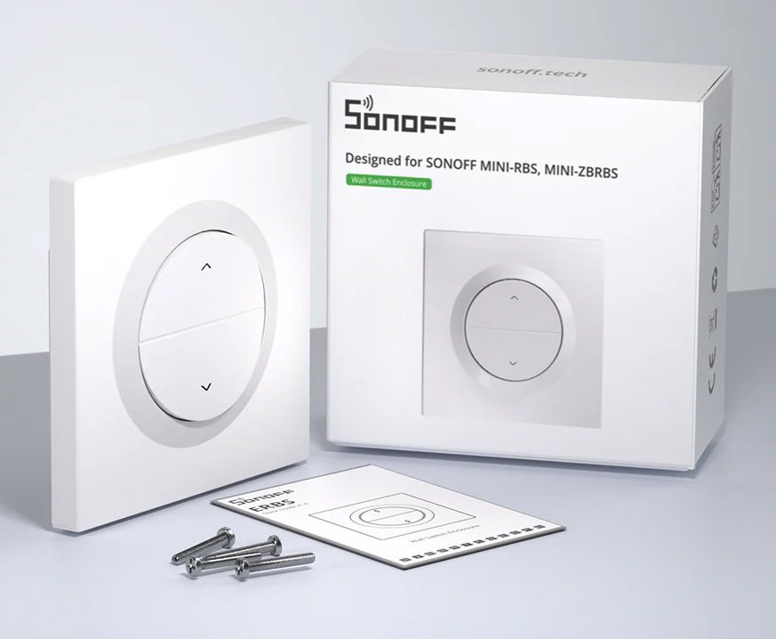 SONOFF θήκη για smart διακόπτη , πλαστική, λευκή - Image 5