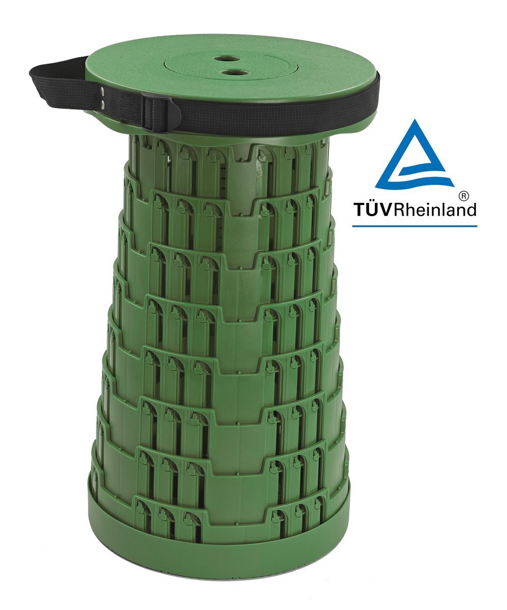 HOME USE πτυσσόμενο καρεκλάκι , αντοχή έως 250kg, 25.5x45cm, πράσινο