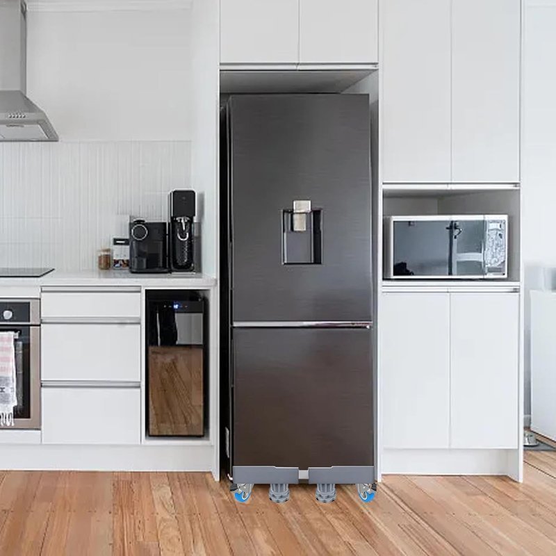 HOME USE βάση λευκών συσκευών με ρόδες, ρυθμιζόμενη 42-66cm, έως 250kg, γκρι - Image 2
