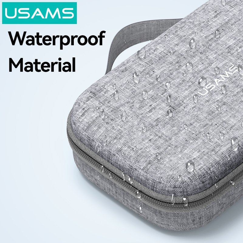 USAMS θήκη tablet και οργάνωσης αξεσουάρ ane05, 265x167x72mm, γκρι - Image 4