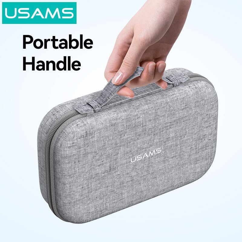 USAMS θήκη tablet και οργάνωσης αξεσουάρ ane05, 265x167x72mm, γκρι - Image 5