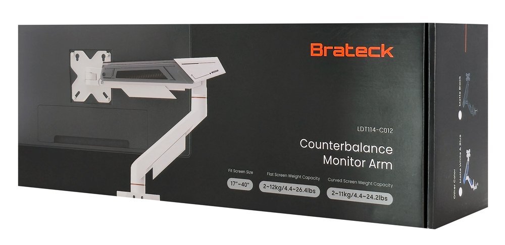 BRATECK βάση γραφείου οθόνης , 17-40", έως 12kg - Image 5