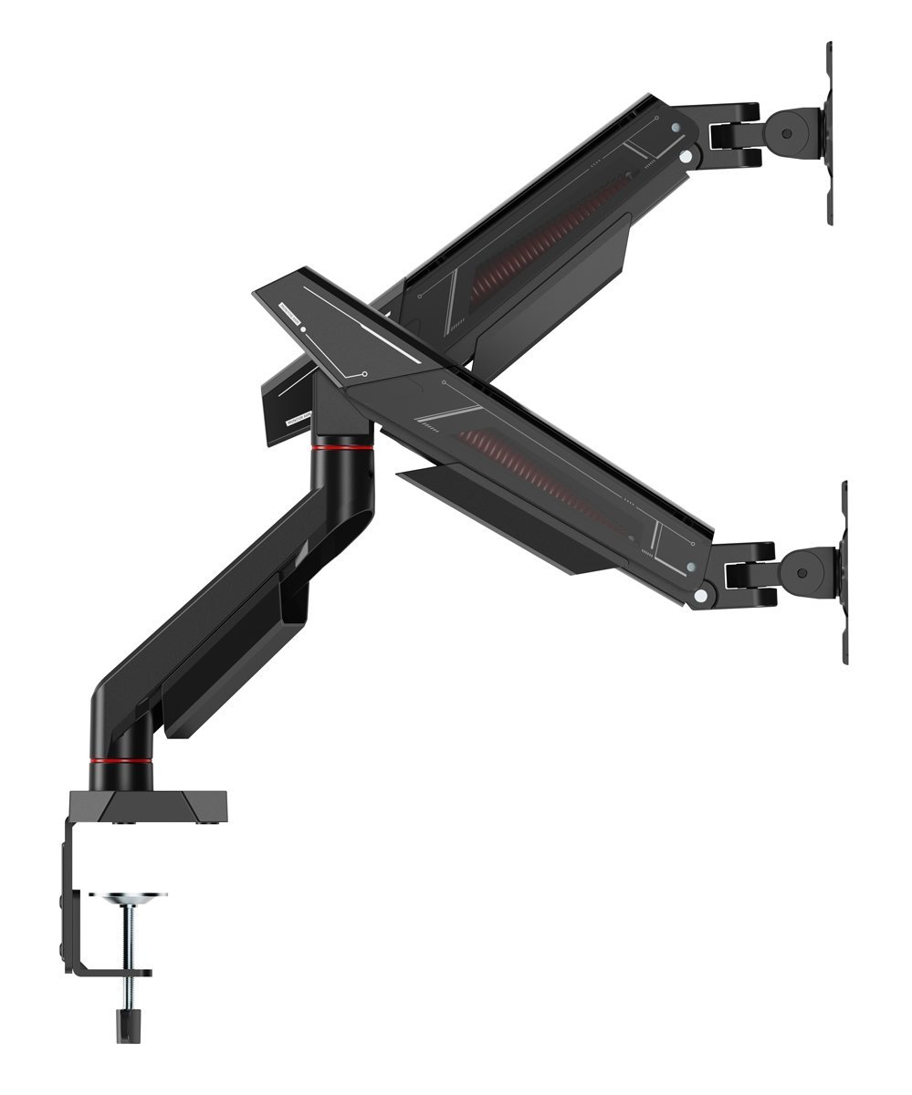 BRATECK βάση γραφείου για 2x οθόνες , 17-35", έως 12kg - Image 2