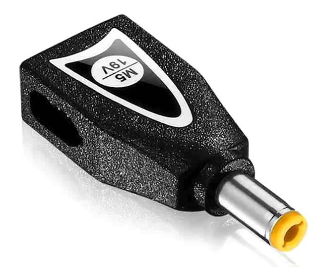 POWERTECH βύσμα για φορτιστή HP/IB/Asus laptop, 5, 19V, 5.5x2.5mm