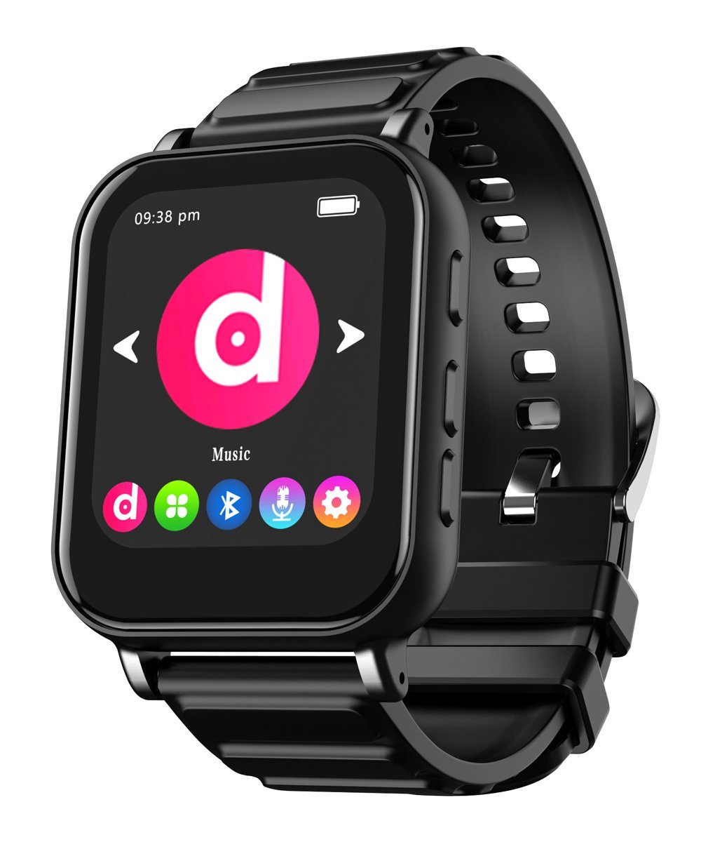 RUIZU MP3 player , 1.54", 32GB, Bluetooth, ελληνικό μενού, μαύρο