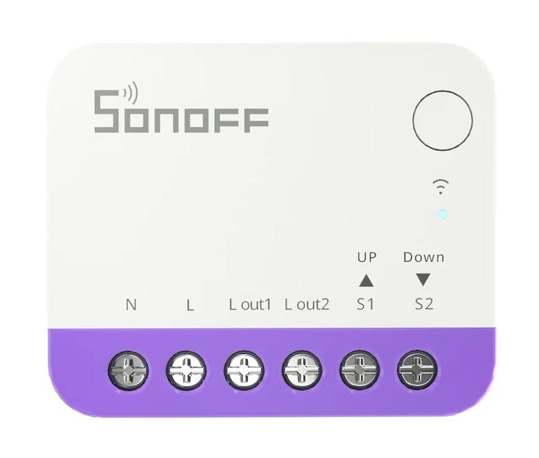 SONOFF smart διακόπτης  για μηχανισμό κουρτινών, WiFi, συμβατός με Matter, λευκός